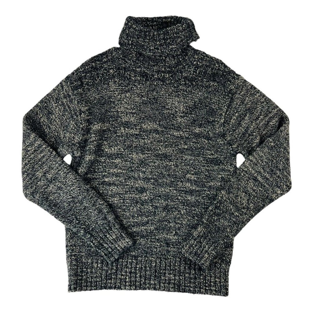 Ralph Lauren Double RL Black and Gray Sweater